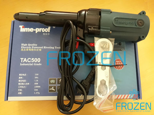 Súng bắn đinh rút điện 220V Time Proof TAC-500