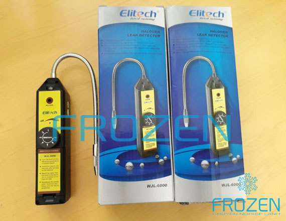 Thiết bị dò rò rỉ khí gas lạnh cầm tay Elitech WJL-6000